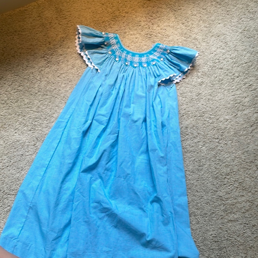 Remember Nguyen size 7 smocked dress